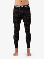 Kalesony - Legginsy termoaktywne Mons Royale Cascade Merino Flex 200 Legging - signal lost cedar - miniaturka - grafika 1