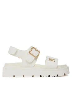 Tommy Hilfiger Sandały T3A2-33785-0326 M Écru - Buty dla dziewczynek - miniaturka - grafika 1