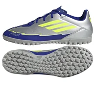 Piłka nożna - Buty adidas F50 MESSI Club TF IH0917 srebrny 46 - miniaturka - grafika 1