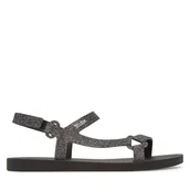 Sandały damskie - Sandały Melissa Melissa Sun Downtown II Ad 36098 Czarny - miniaturka - grafika 1