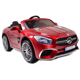 Import SUPER-TOYS MERCEDES SL65 CZERWONY - Pojazdy elektryczne dla dzieci - miniaturka - grafika 1