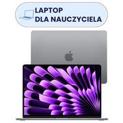 Laptopy - Laptop APPLE MacBook Air 2024 13.6" M3 8GB RAM 512GB SSD macOS Gwiezdna szarość - miniaturka - grafika 1