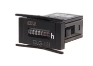 Inne akcesoria elektryczne - Licznik czasu pracy CLG-15T 230V panelowy, z liczydłem bębenkowym - miniaturka - grafika 1