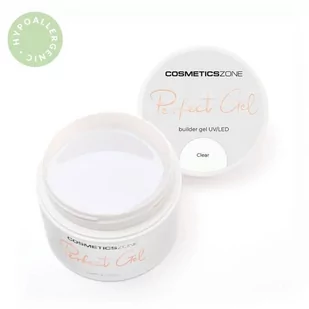 Cosmetics Zone Żel Uv Led Clear Przezroczysty 15ML - Żele do paznokci - miniaturka - grafika 1