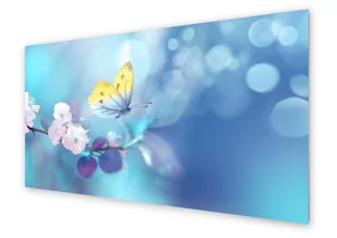 Panel kuchenny HOMEPRINT Motyl na niebieskim tle 125x50 cm - Dekoracje domu Panel kuchenny HOMEPRINT Motyl na niebieskim tle 125x50 cm - Dekoracje domu - miniaturka - grafika 1