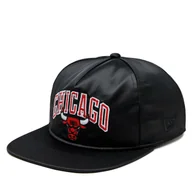 Czapki męskie - Czapka z daszkiem New Era Nba Patch Retro Golfer Bulls 60364184 Czarny - miniaturka - grafika 1
