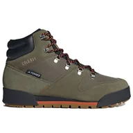 Buty trekkingowe męskie - Buty adidas Terrex Snowpitch Cold.Rdy Hiking IH3665 - zielone - miniaturka - grafika 1