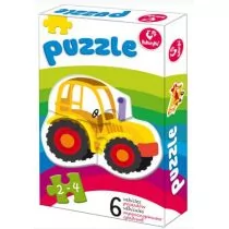 Kukuryku Pojazdy - Puzzle - miniaturka - grafika 2