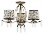 Lampy sufitowe - Lemir Agila żyrandol 3-punktowy O2483 W3 PAT O2483 W3 PAT - miniaturka - grafika 1