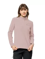 Swetry damskie - Jack Wolfskin Damski sweter Taunus HZ W, Rose Smoke, XS, Rose Smoke, XS - miniaturka - grafika 1