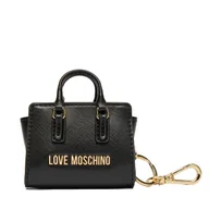 Etui na klucze - Etui na klucze LOVE MOSCHINO JC5411PP0NKZ0000 Czarny - miniaturka - grafika 1