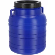 Pojemniki kuchenne - Plastikowa beczka do kiszenia Odda 20L, niebieska - miniaturka - grafika 1
