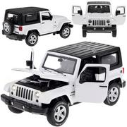 Samochody i pojazdy dla dzieci - Zabawkowy samochodzik, auto terenowe Jeep Wrangler, 1:32, metalowe - miniaturka - grafika 1