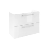 Szafki łazienkowe - Szafka pod umywalkę Remix Biała 75 Sensea - miniaturka - grafika 1