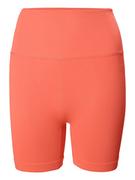 Spodnie sportowe damskie - Helly Hansen Szorty funkcyjne "Allure" w kolorze pomarańczowym - miniaturka - grafika 1