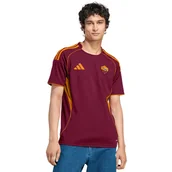 Koszulki męskie - Koszulka męska adidas AS Roma 25/26 Home bordowa JP4184 M - miniaturka - grafika 1