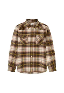 KOSZULA MĘSKA WRANGLER 112357247 WESTERN SHIRT GINGERBREAD M - Koszule męskie - miniaturka - grafika 1