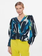 Bluzki damskie - DKNY Bluzka P34AVQ01 Kolorowy Relaxed Fit - miniaturka - grafika 1