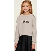 Swetry dla dziewczynek - Pinko UP Sweter | Regular Fit - miniaturka - grafika 1