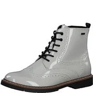 Botki damskie - s.Oliver Damskie [Kobiety] 5-25255-41 Botki, beżowe patent, 40 EU, beżowy patent, 40 EU - miniaturka - grafika 1