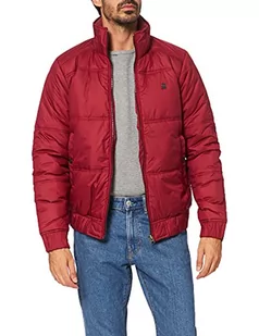 G-STAR RAW Męska kurtka pikowana Meefic, Czerwony (chateaux czerwony B958-1330), L - Kurtki męskie - miniaturka - grafika 1