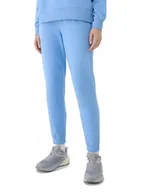 Dresy damskie - Damskie spodnie dresowe 4F TROF1138 32S jasny niebieski S - miniaturka - grafika 1