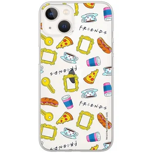 ERT GROUP etui na telefon Iphone 13 MINI, case oryginalny i oficjalnie licencjonowany przez Friends, wzór Friends 026, optymalnie dopasowane, plecki z TPU częściowo przeźroczyste - Etui i futerały do telefonów - miniaturka - grafika 1