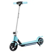 Hulajnogi elektryczne - SIMATE S2 Składana hulajnoga elektryczna dla dzieci, 6,5-calowe koła, 14 km/h, 130 W, maks. 70 kg, wyświetlacz LCD, lekka i przyjazna dla środowiska, niebieska - miniaturka - grafika 1