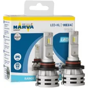Żarówki samochodowe - Żarówki samochodowe LED NARVA Range Performance HB3 / HB4 12/24V 24W (temperatura barwowa 6500K) - miniaturka - grafika 1