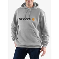 Swetry męskie - Bluza z kapturem męska Carhartt Signature Logo Sweatshirt - miniaturka - grafika 1