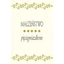 Wydawnictwo Diecezjalne i Drukarnia w Sandomierzu Małżeństwo pięciogwiazdkowe (biała) - Poezja - miniaturka - grafika 1