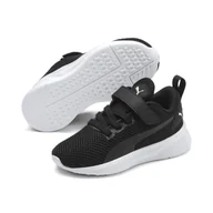 Buty dla dziewczynek - Buty dziecięce PUMA FLYER RUNNER V INF PUMA BLACK-PUMA WHITE 19 - miniaturka - grafika 1