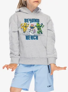 Bluza dziecięca LEGO LW Scout 302 - grey melange - Bluzy dla dziewczynek - miniaturka - grafika 1