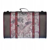 Kosmetyki i akcesoria do pielęgnacji brody - Dear Barber Walizka barberska Duża - Vintage Wooden Suitcase M/S wyposażona - miniaturka - grafika 1