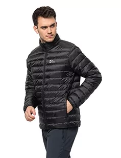 Jack Wolfskin Kurtka męska Pack & Go, czarna, S - Kurtki męskie - miniaturka - grafika 1