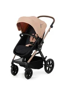 Wózki dziecięce - Kinderkraft Wózek dziecięcy kombi 3w1 "Moov 2" w kolorze beżowym - miniaturka - grafika 1