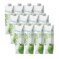 Woda - Cocoxim Naturalna woda kokosowa 100% Zestaw 12 x 1000 ml - żywność - miniaturka - grafika 1