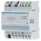 Gniazdka elektryczne - Hager Polo KNX Zasilacz Tebis TX, 30V DC 320mA TXA111 TXA111 - miniaturka - grafika 1