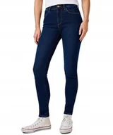 Spodnie damskie - Jeansy Wrangler High Skinny 112362301 Classic Indigo W 27 / L 30 - miniaturka - grafika 1