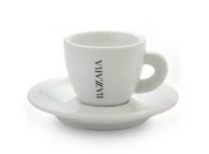 Filiżanki - Ffiliżanka ze spodkiem do kawy Espresso 70ml - Bazzara - miniaturka - grafika 1