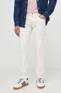 Spodnie męskie - Pepe Jeans jeansy męskie kolor beżowy - miniaturka - grafika 1