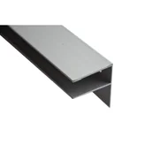 Listwy i profile - Profil aluminiowy zamykający z okapnikiem F63 2000 mm - miniaturka - grafika 1