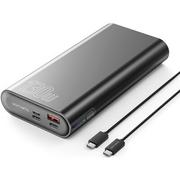 Powerbanki - 4SMARTS Enterprise 2 20000mAh 130W Czarny - miniaturka - grafika 1