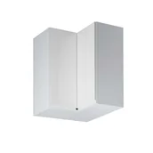 Szafki kuchenne - Szafka kuchenna wisząca narożna Aspen II 60 cm kolor biały - miniaturka - grafika 1