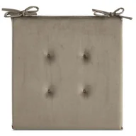 Poduszki dekoracyjne - Poduszka na siedzisko Gaja 40 x 40 cm ciemnobeżowy - miniaturka - grafika 1