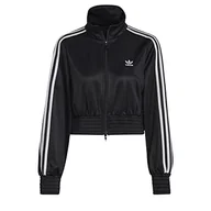 Kurtki damskie - adidas Damska kurtka Track Top, czarna, 36 - miniaturka - grafika 1