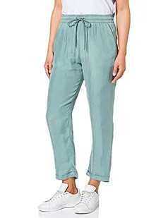 BOSS Damskie spodnie na czas wolny C_tatinia, Light/Pastel Green330, 38 PL - Spodnie damskie - miniaturka - grafika 1