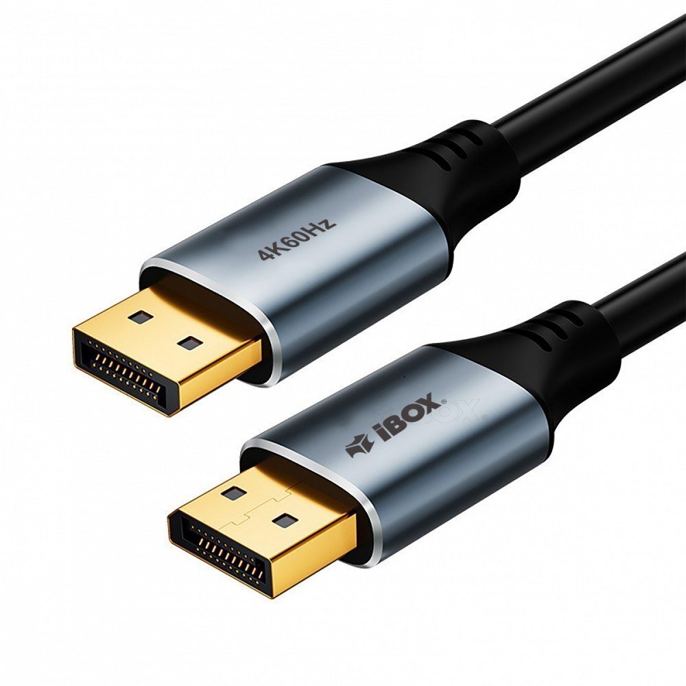 Kabel iBOX Kabel przedłużka HDMI do HDMI 4k złota wtyczka 2m