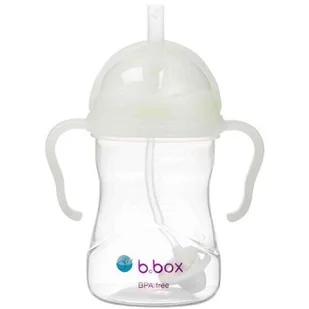 B.box Bidon ze Słomką 240ml, Glow in The Dark, - Bidony dla dzieci - miniaturka - grafika 1