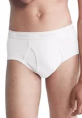 Majtki męskie - CALVIN KLEIN MĘSKIE MAJTKI BIAŁE SLIPY Z LOGO M JSL - miniaturka - grafika 1